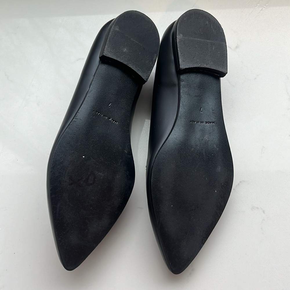 Everlane modern point loafer - Black 7 - Picture 4 of 4